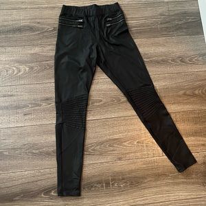 Express Moto Faux Leather Leggings